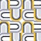 Manhattan Comfort Nixon, Vinyl U Turn Wallpaper, 205 In X 33 Ft = 56 Sq Ft Nixon - alternate 1